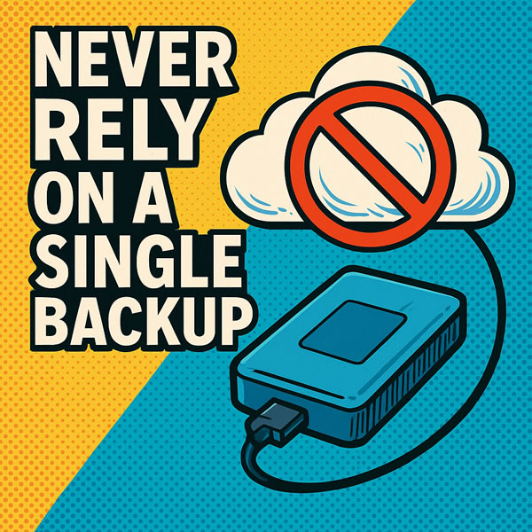 Never Rely on a Single Backup